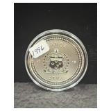 2018 SAMOA 'SILVER SEAHORSE' 1 OZ SILVER ROUND -