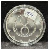 PRESSBURG MINT 1 OZ SILVER ROUND - .999 FINE