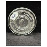 2020 TOKELAU $5 'VIVAT HUMANITAS' SILVER ROUND -