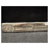SCOTTSDALE 20 TROY OZ SILVER BAR