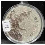 MEXICO Mo 'MEXICAN ELEMENTS' - 1 OZ SILVER MEDAL