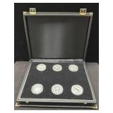 2000 SYDNEY OLYMPICS COIN PROGRAM - (6) 31.6 GRAM