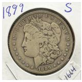 1899-S MORGAN SILVER DOLLAR