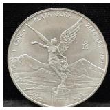 2024Mo MEXICO 1 OZ SILVER ROUND