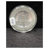 2017 CHINA - YEAR OF THE OX - 10 YUAN SILVER COIN-