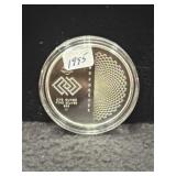 2017 PRESSBURG MINT 'NOW AND FOREVER' 1 OZ SILVER