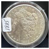 1881-S MORGAN SILVER DOLLAR