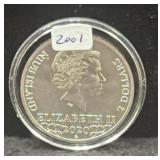 2020 NIUE 'CZECH REPUBLIC LION' 1 OZ SILVER ROUND-