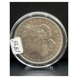 1921-D MORGAN SILVER DOLLAR