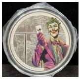 2023 DC COMICS 'THE JOKER' 3 OZ SILVER COIN -