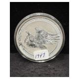2015 AUSTRALIAN WEDGE-TAILED EAGLE - 1 OZ SILVER