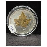 2008 CANADA $5 SILVER MAPLE LEAF - 1 OZ SILVER -