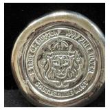 SCOTTSDALE MINT 5 TROY OZ SILVER BUTTON -