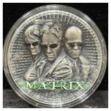 2022 'THE MATRIX' 2 OZ SILVER ROUND - NIUE $5 -