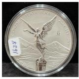 2024 MEXICO LIBERTAD REVERSE PROOF 2 OZ SILVER