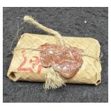 3 OZ SILVER BAR FROM THE SOVIET ERA - STAMPED WITH