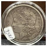 1879 MORGAN SILVER DOLLAR
