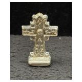 MUTINY METALS - 2 OZ FINE SILVER CROSS - .999 FINE