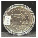2013 CANADA PRONGHORN ANTELOPE - 1 OZ SILVER