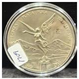 1996Mo MEXICO LIBERTAD - 1 ONZA - SILVER ROUND