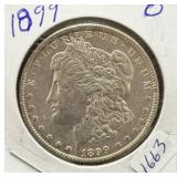 1899-O MORGAN SILVER DOLLAR