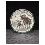 2021 AUSTRALIA 'YEAR OF THE OX' - REVERSE PROOF