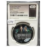 A STAR WARS STORY - 2018 - 'SOLO' - 1 OZ SILVER