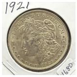 1921 MORGAN SILVER DOLLAR