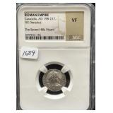 ROMAN EMPIRE - CARACALLA, AD 198-217 - AR DENARIUS