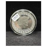 1 DRACHMA - 'COLOSSUS OF RHODES' - 1 OZ SILVER