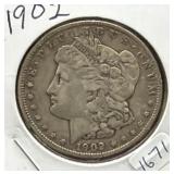 1902 MORGAN SILVER DOLLAR