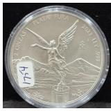2023Mo MEXICO LIBERTAD 2 OZ SILVER ROUND