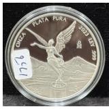 2023Mo MEXICO 1 OZ SILVER ROUND