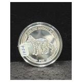 2019 CELTIC ANIMALS - FOX - 1 OZ SILVER ROUND