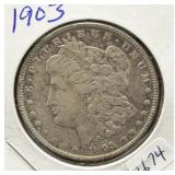 1903 MORGAN SILVER DOLLAR