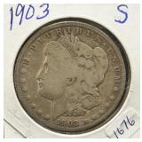 1903-S MORGAN SILVER DOLLAR