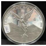 2022Mo MEXICO LIBERTAD - 5 ONZA - SILVER ROUND