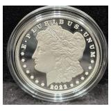 2023-S MORGAN PROOF SILVER DOLLAR - W/COA AND BOX