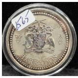 2018 BARBADOS 1 OZ SILVER ROUND - .999 FINE SILVER