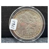 1900 MORGAN SILVER DOLLAR