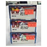 75 ROUNDS HORNADY 380 AUTO AMMO