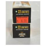 100 ROUNDS  AMRSCOR 22LR AMMO
