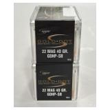 100 ROUNDS GOLD DOT 22 MAG AMMMO