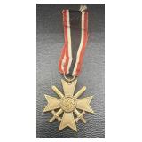 WWII GERMAN WAR MERIT CROSS SECOND CLASS -
