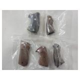 5 ASSORTED PISTOL GRIPS