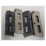 (4) .45 AUTO MAGAZINES