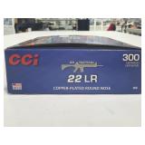 300 ROUNDS  CCI 22LR AMMO