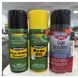 3 CANS GUN CLEANER