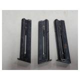 (3) S&W .22 LR MAGAZINES