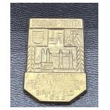 GERMAN EVENT BADGE OR 'TINNIE' - 1933